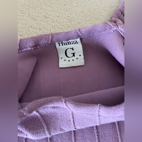 Hunza G fitted knitted tank dress one size - Picture 8 of 8